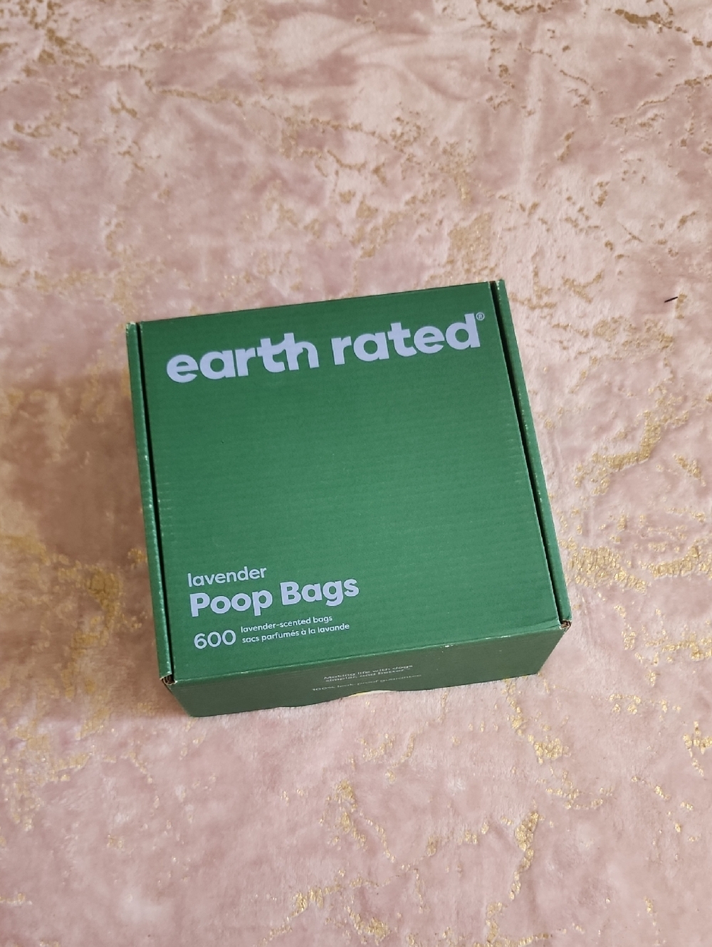 EARTH RATED | 25 Green Poop Bags Lavender Box